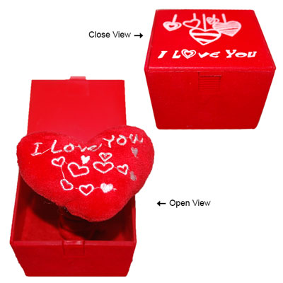 "Valentine Musical Love Box - 007 - Click here to View more details about this Product